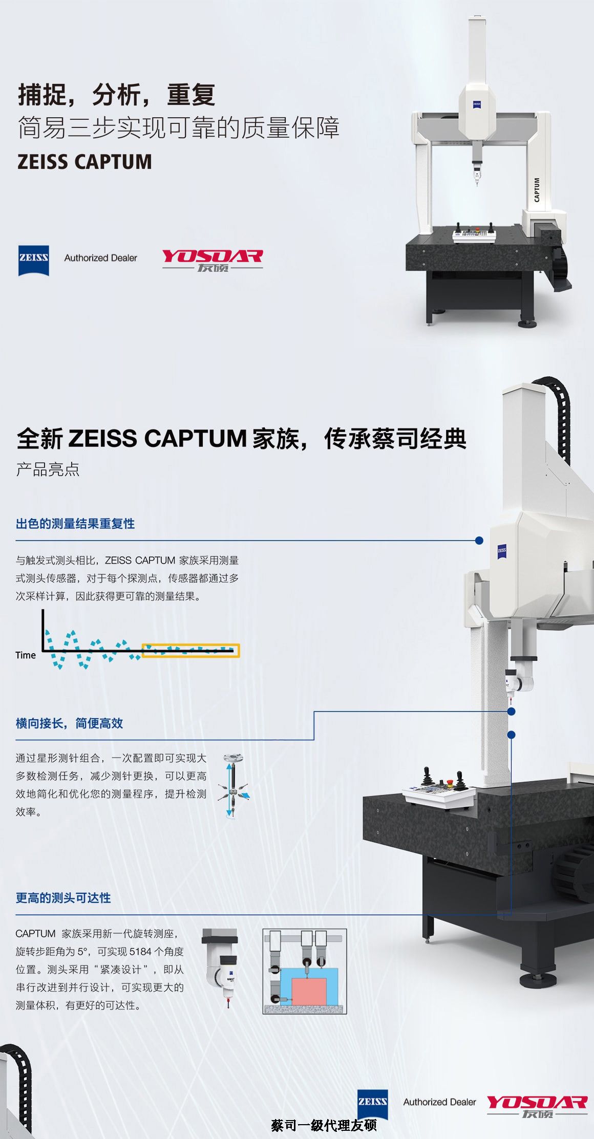 汕头蔡司汕头三坐标CAPTUM